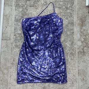 Lulus One-Shoulder Party Dress